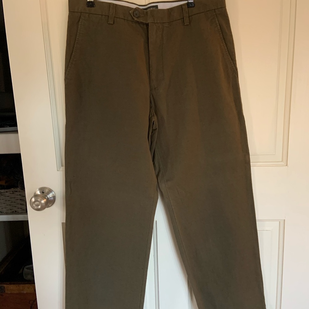 Olive green pants